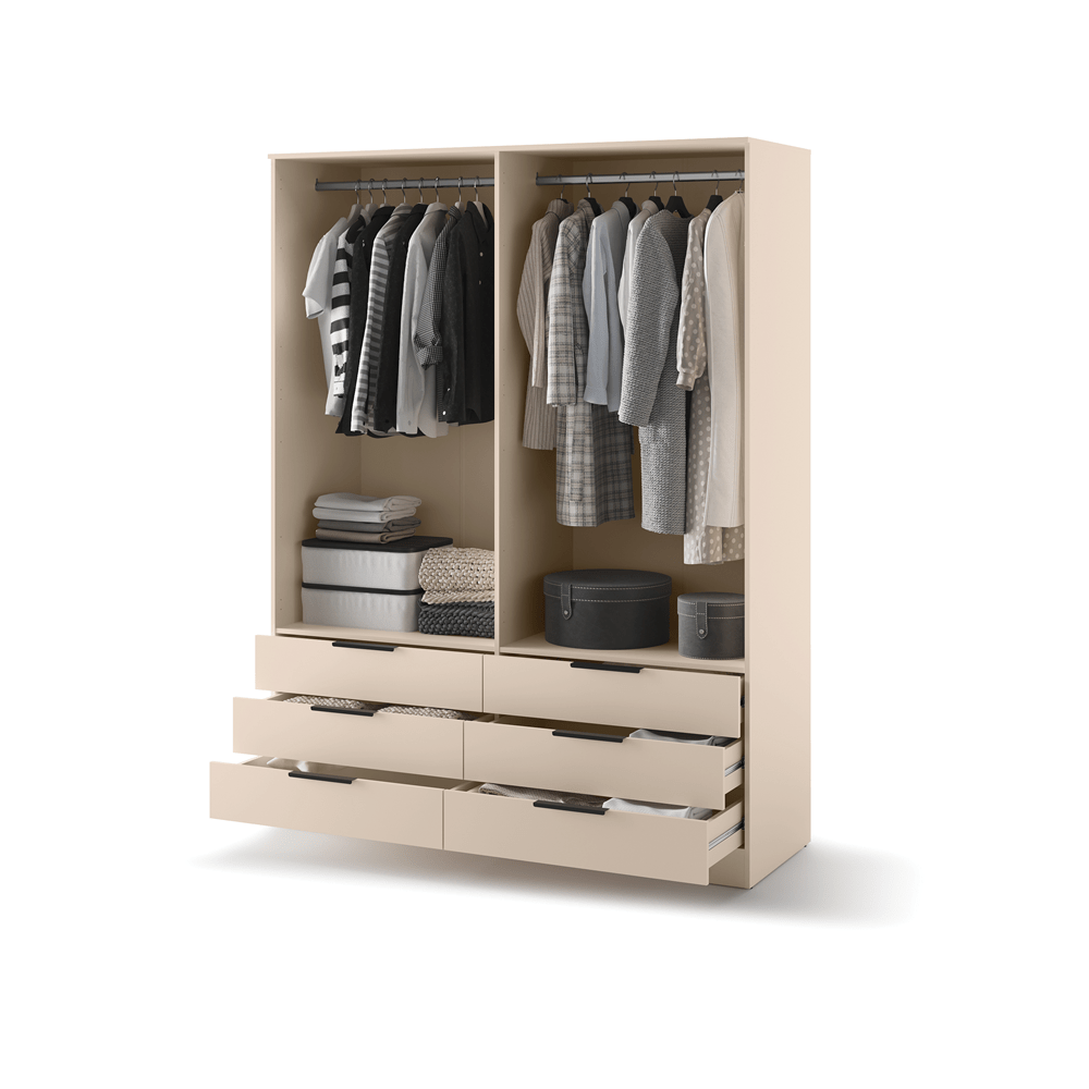 Lenart Avera Draaideurkast met Spiegel 170cm - Afbeelding 6