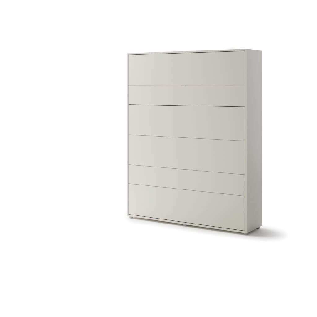 Lenart Bed Concept verticaal opklapbed 160x200 cashmere ingeklapt
