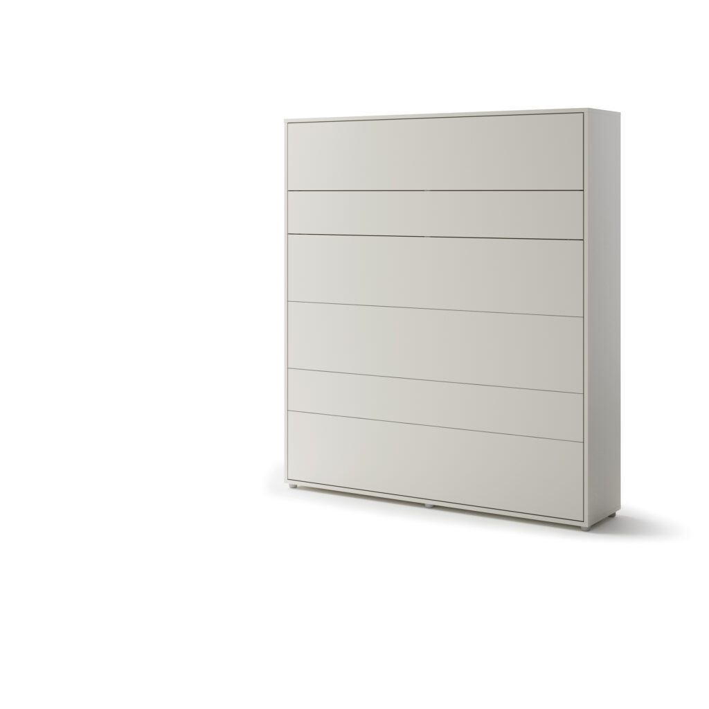 Lenart Bed Concept verticaal opklapbed 180x200 cashmere ingeklapt