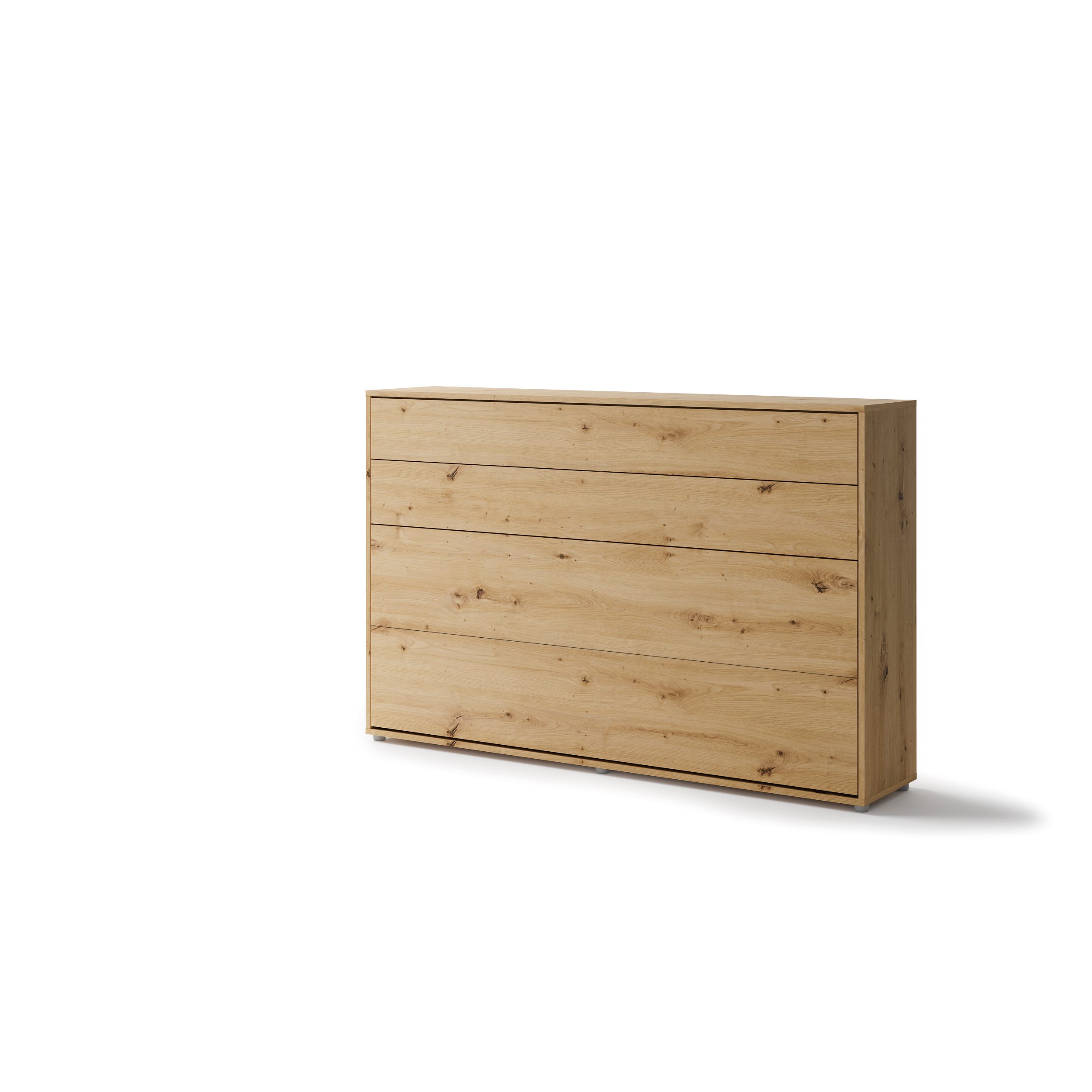 Lenart Bed Concept Horizontaal Opklapbed 120x200 - Eikenkleur - Afbeelding 2