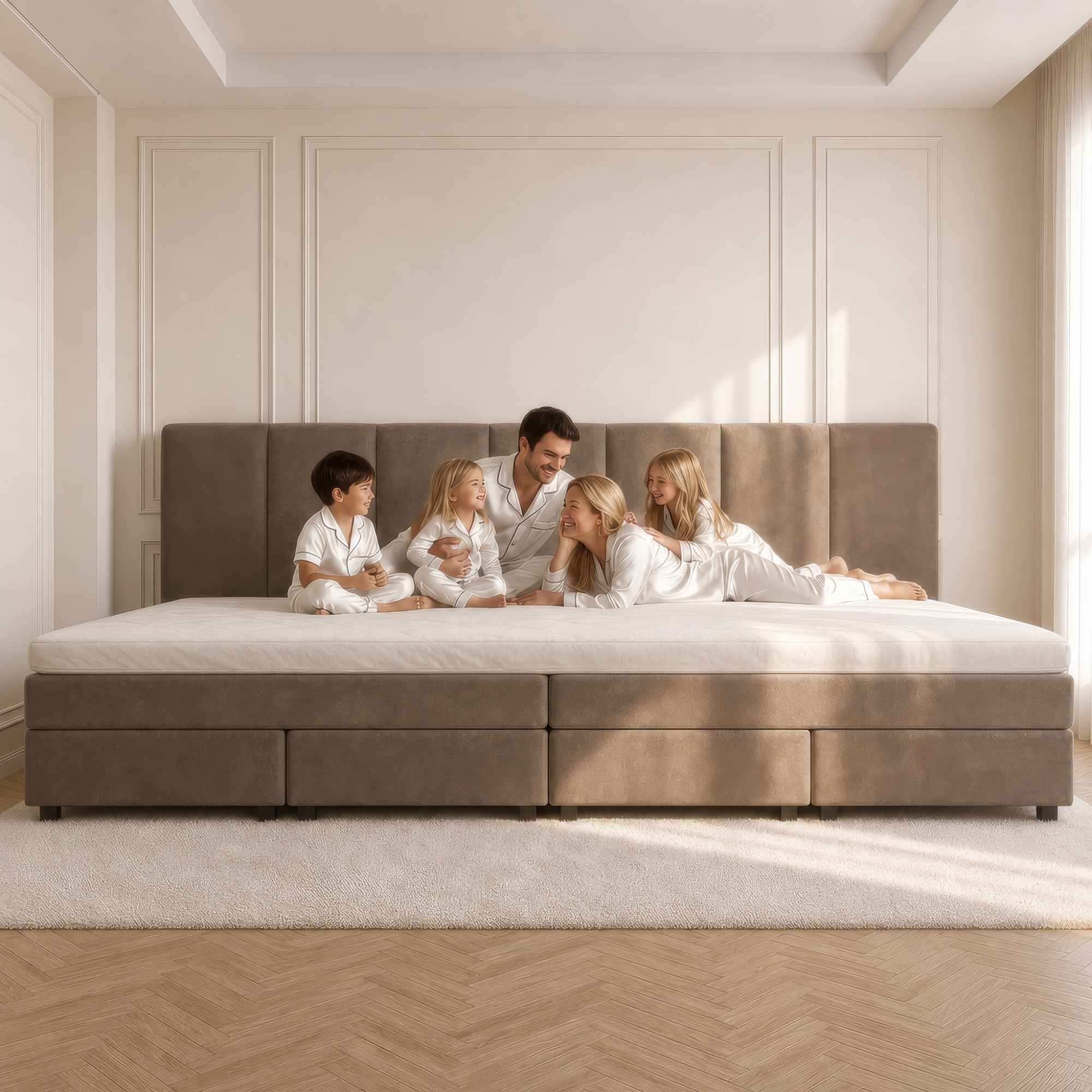 van Schaik Familie Boxspring Royal Velare XXXL