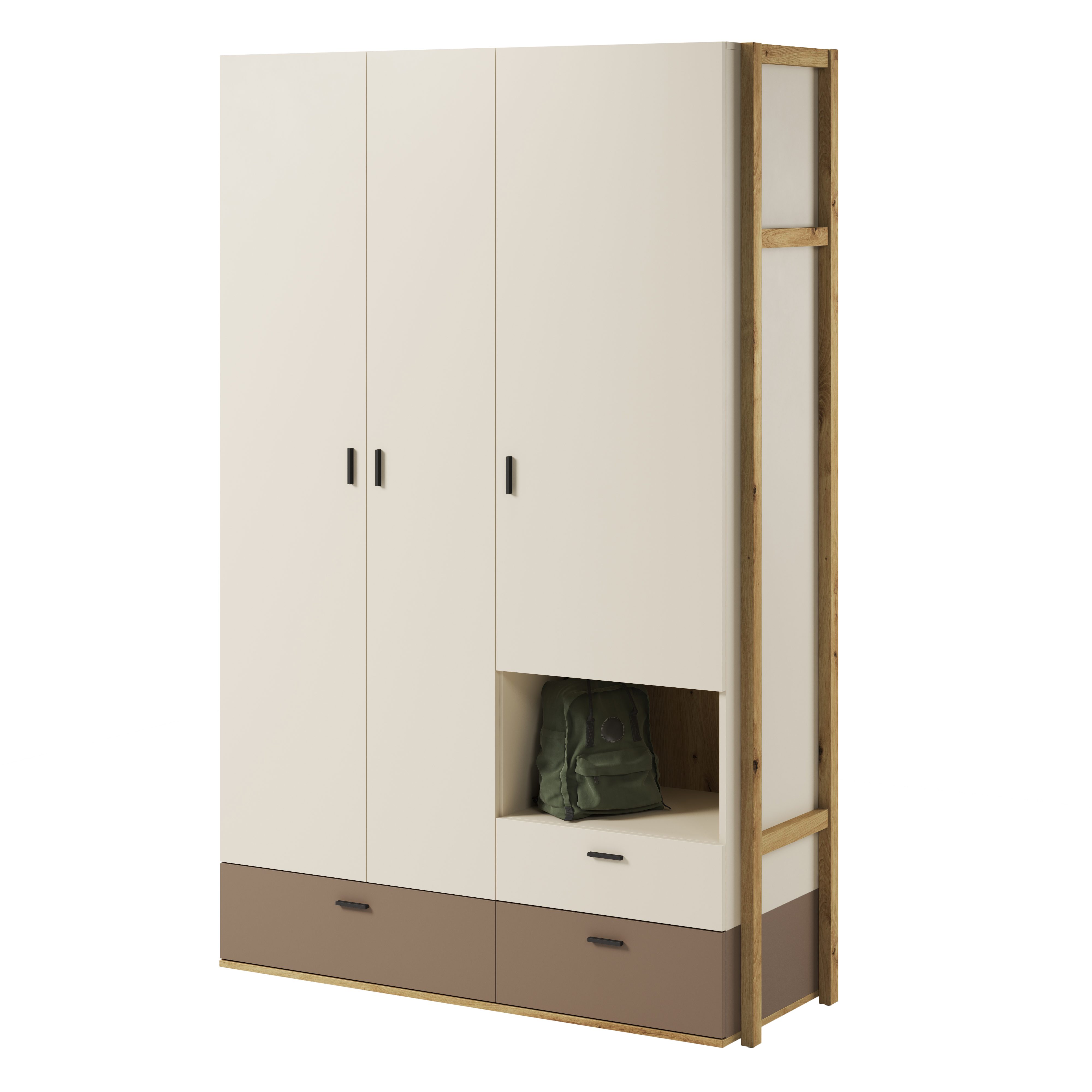 Lenart Lenny Complete Kinderkamer Set – Artisan Eiken / Beige / Truffel - Afbeelding 11