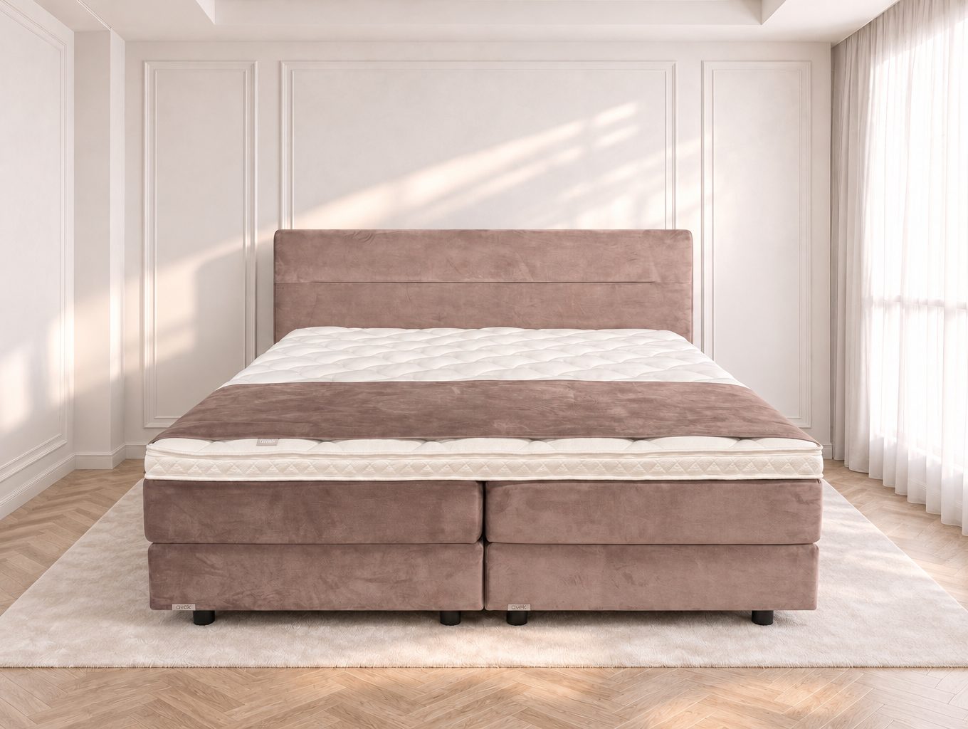 SHOWMODEL Avek Boxspring 1927 Stripe