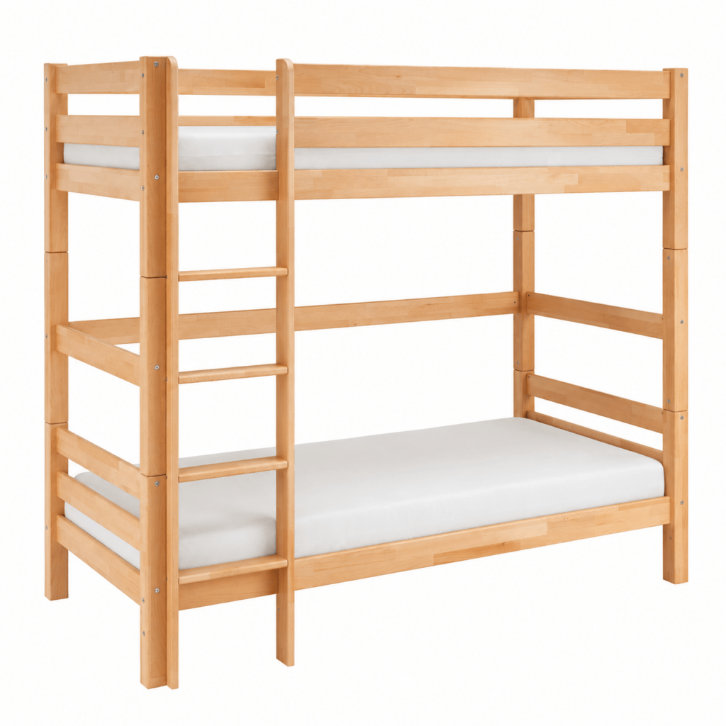 infanskids pino stapelbed xl beuken ombouwbaar tot 2 losse bedden