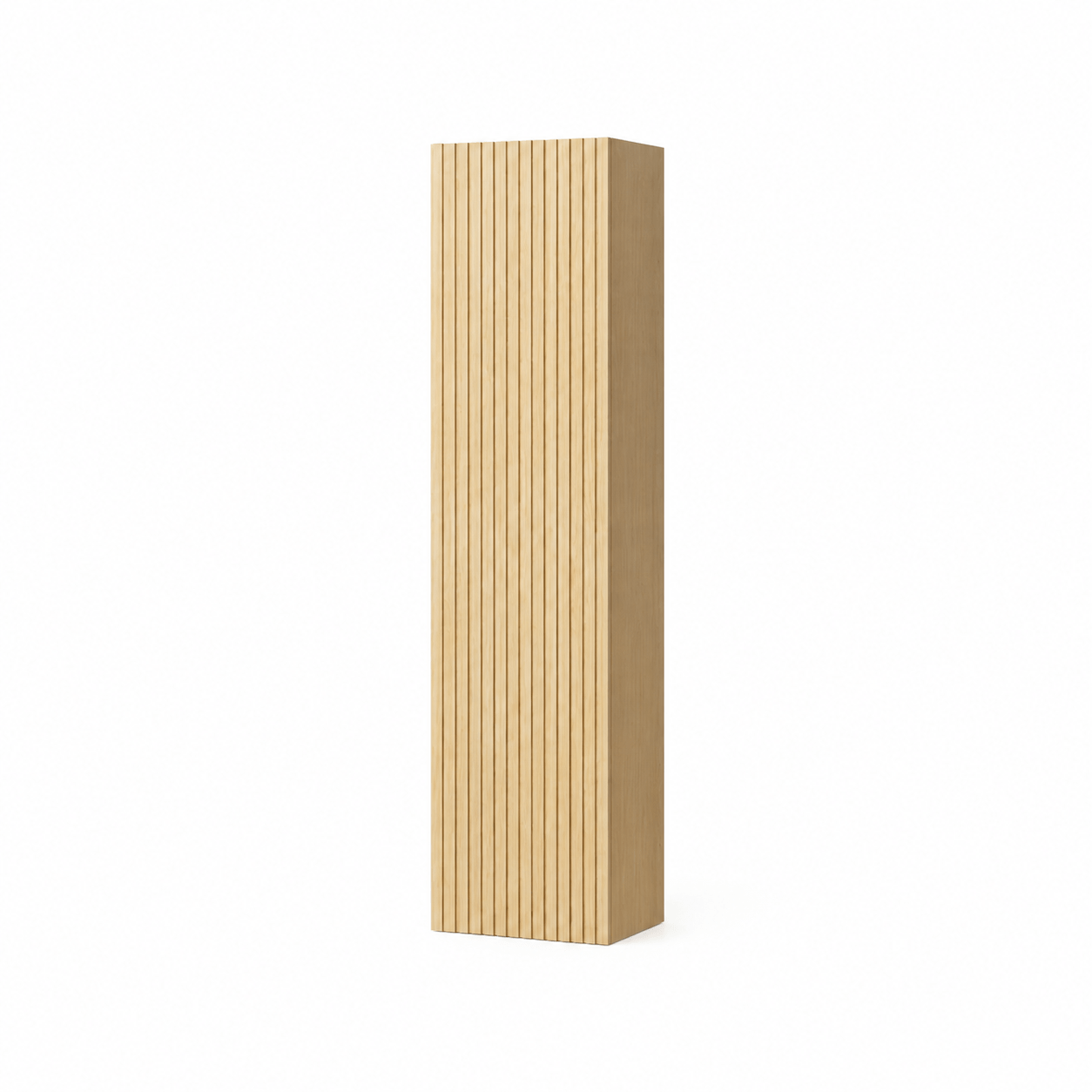 lenart sigma wandkast 2 stuks kasjmier licht eik truffel 34x30x138 cm