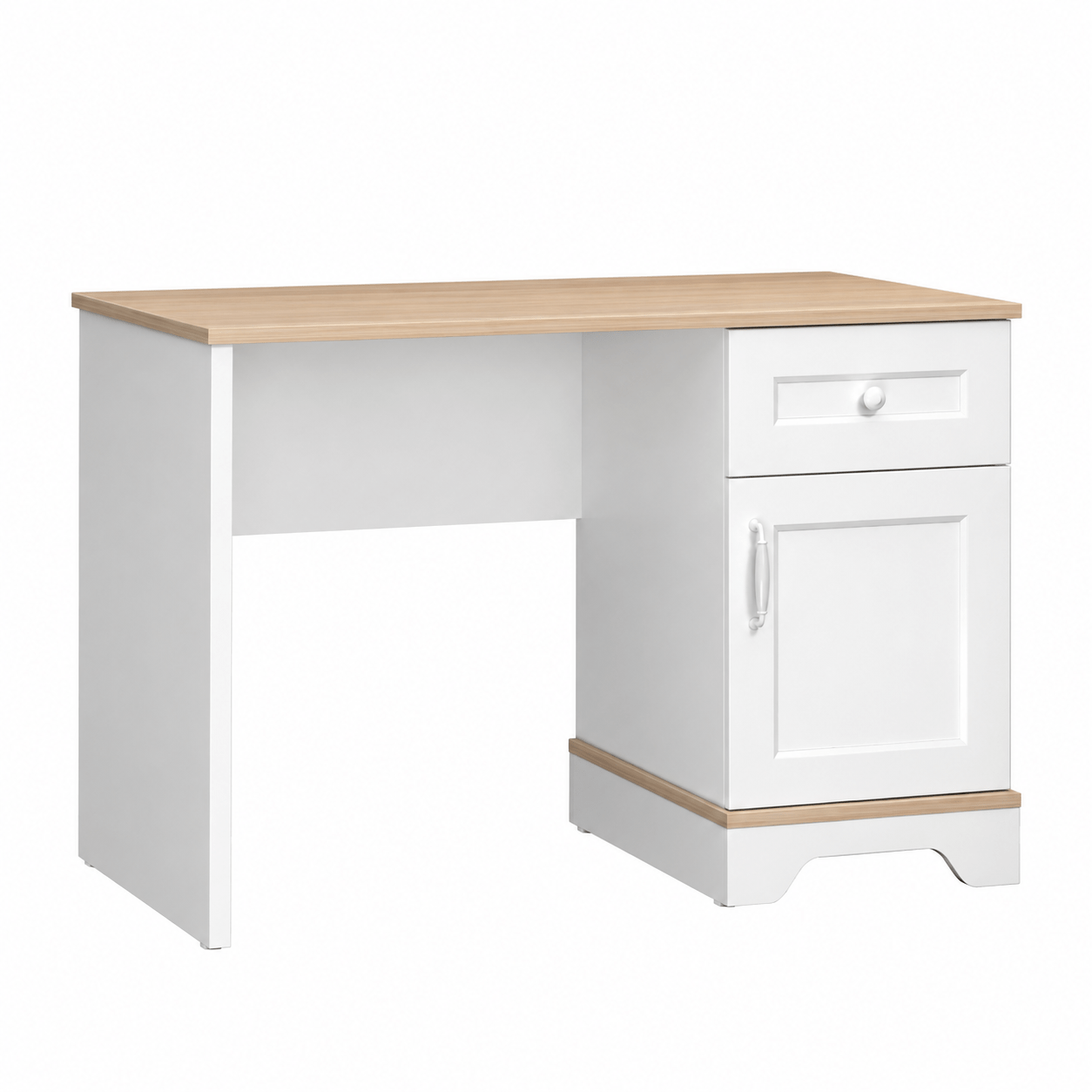 almila bianca bureau creme studeerhoek 115x64x78 cm