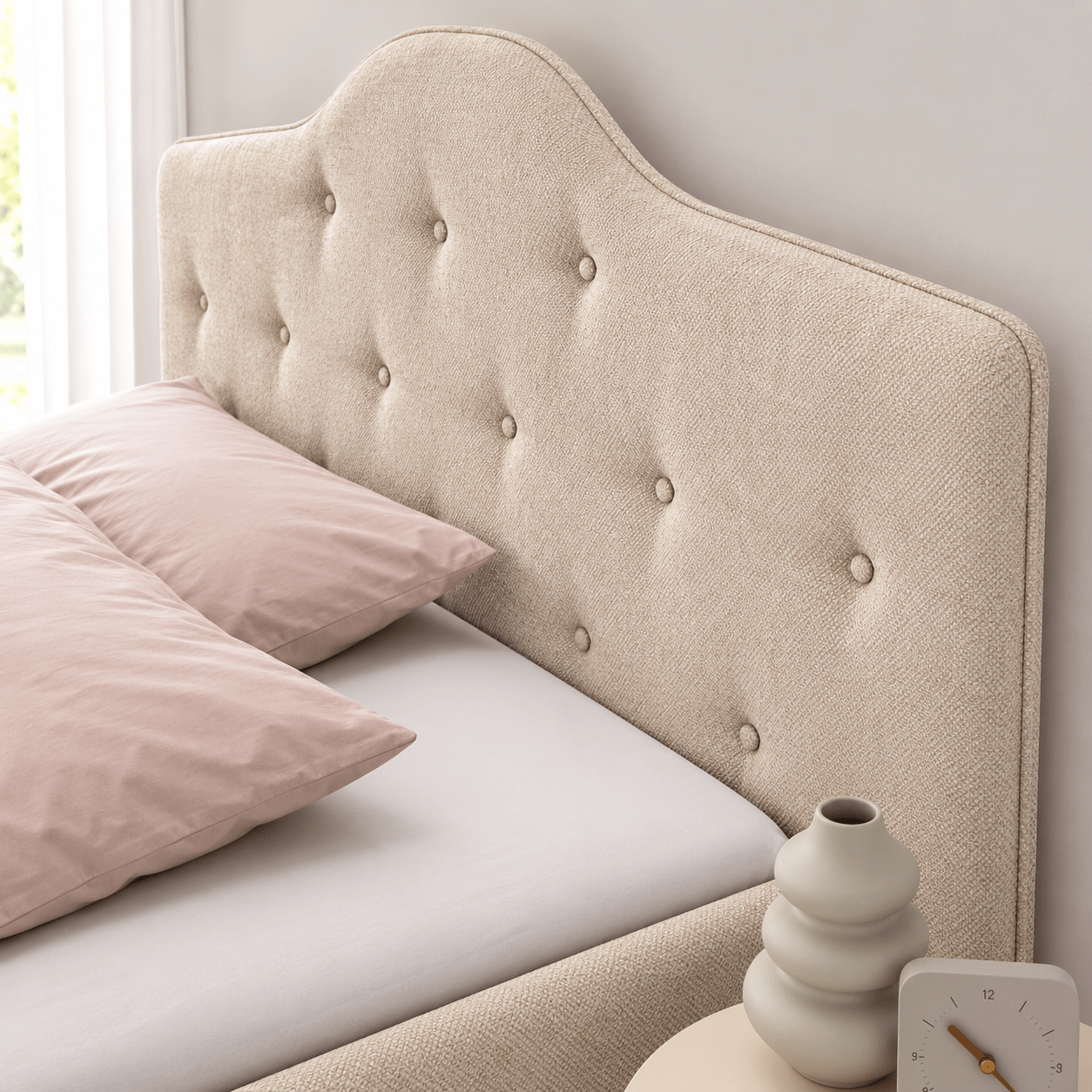 Infanskids Gestoffeerd Bed Lisa - Afbeelding 4