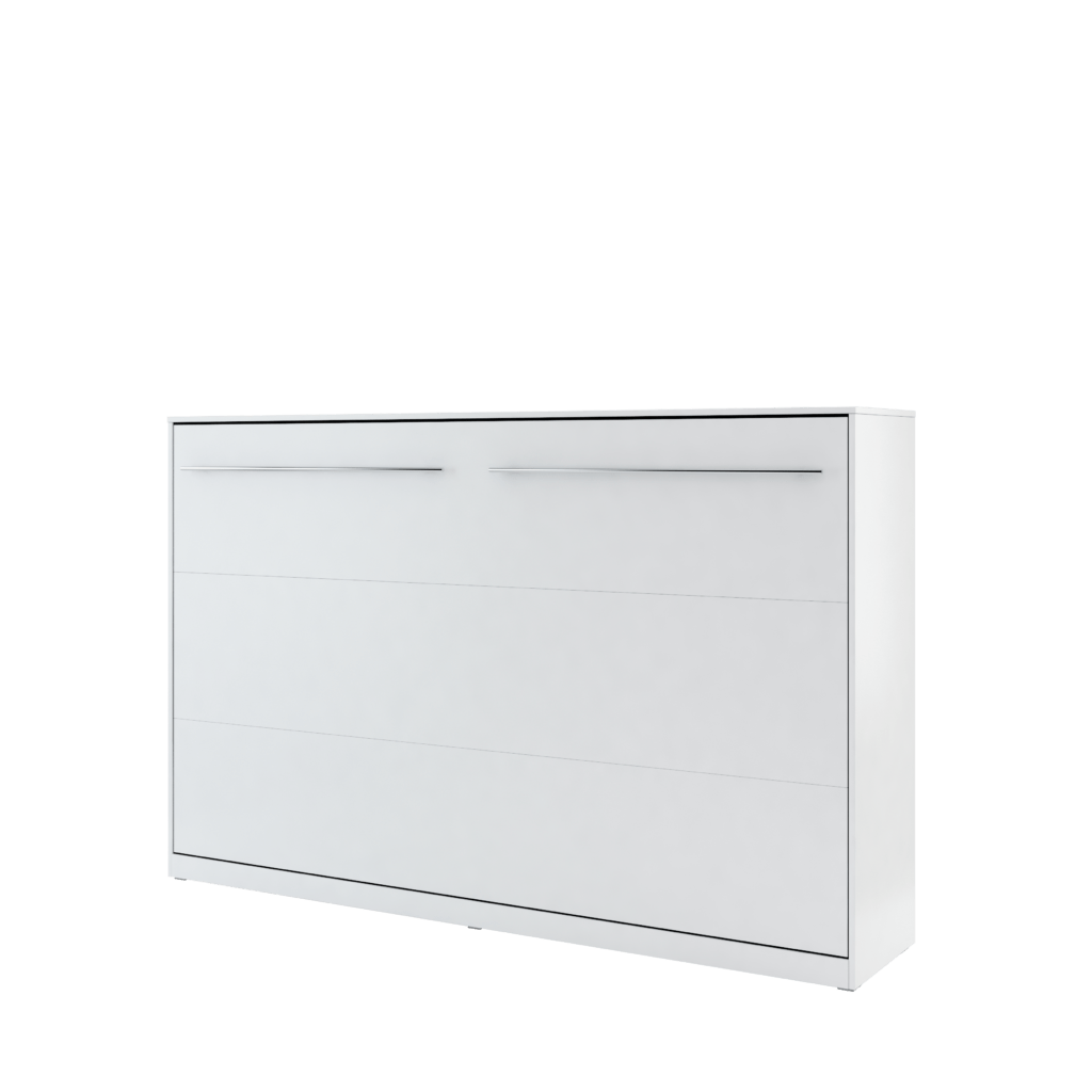 Lenart CONCEPT PRO horizontaal opklapbed 120x200 wit gesloten