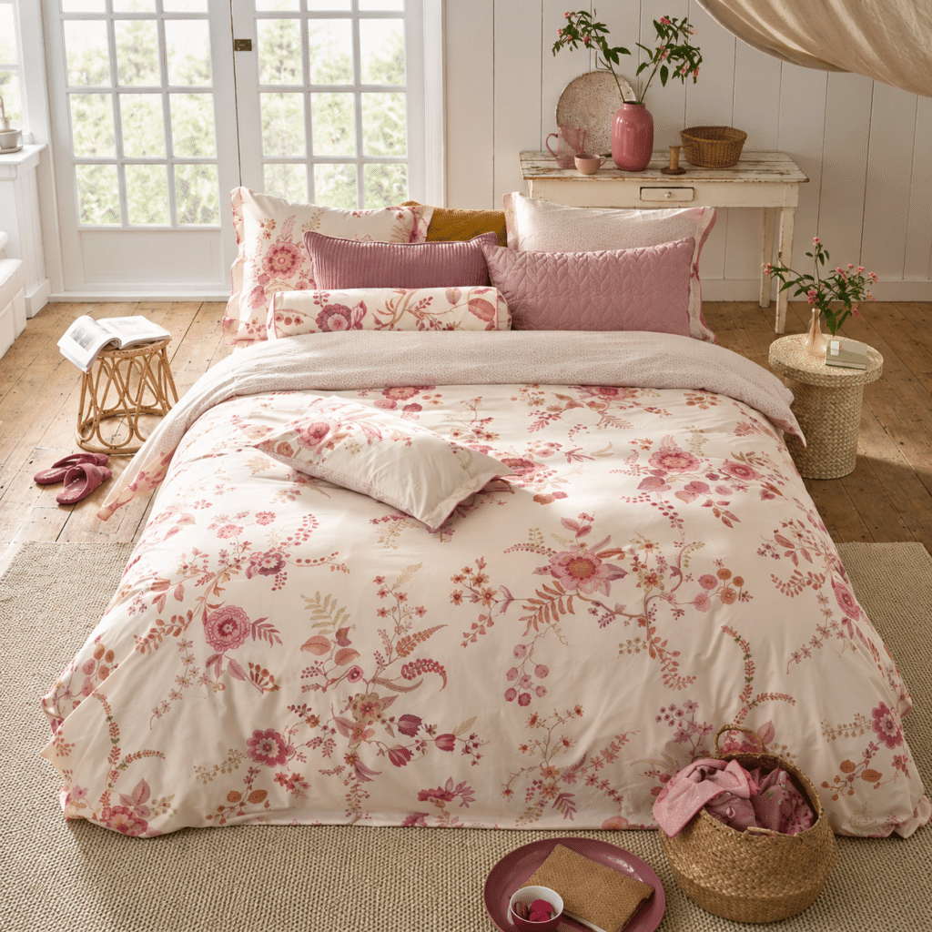 Pip Studio Everbloom dubbelzijdige dekbedhoes