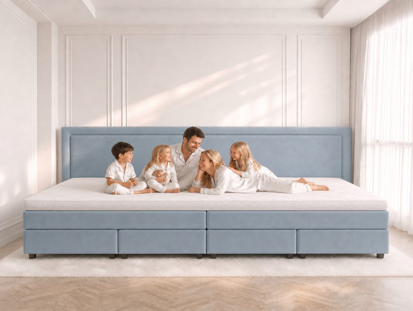 van Schaik Familie Boxspring Kader XXXL