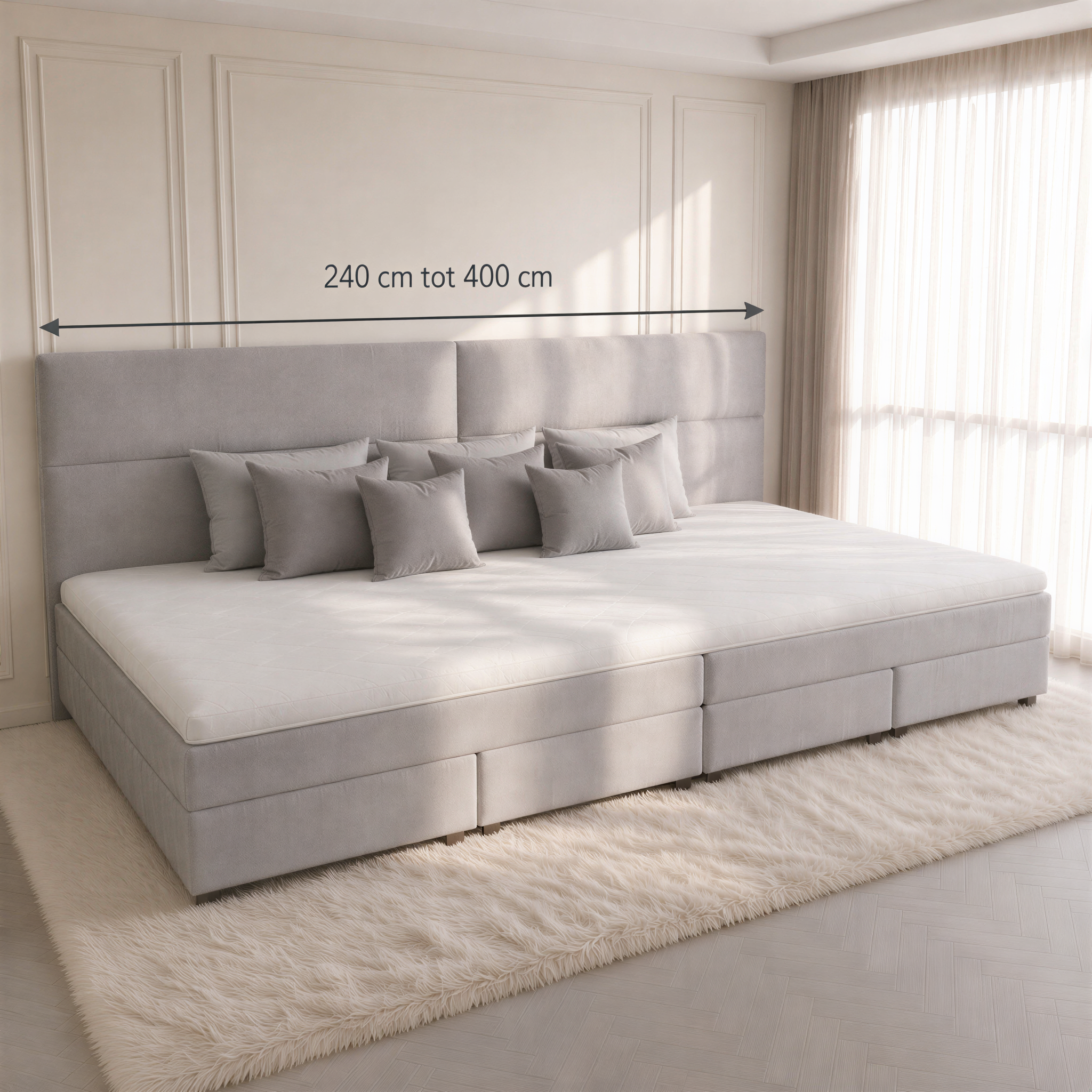 van Schaik Familie Boxspring Zurich XXXL - Afbeelding 2