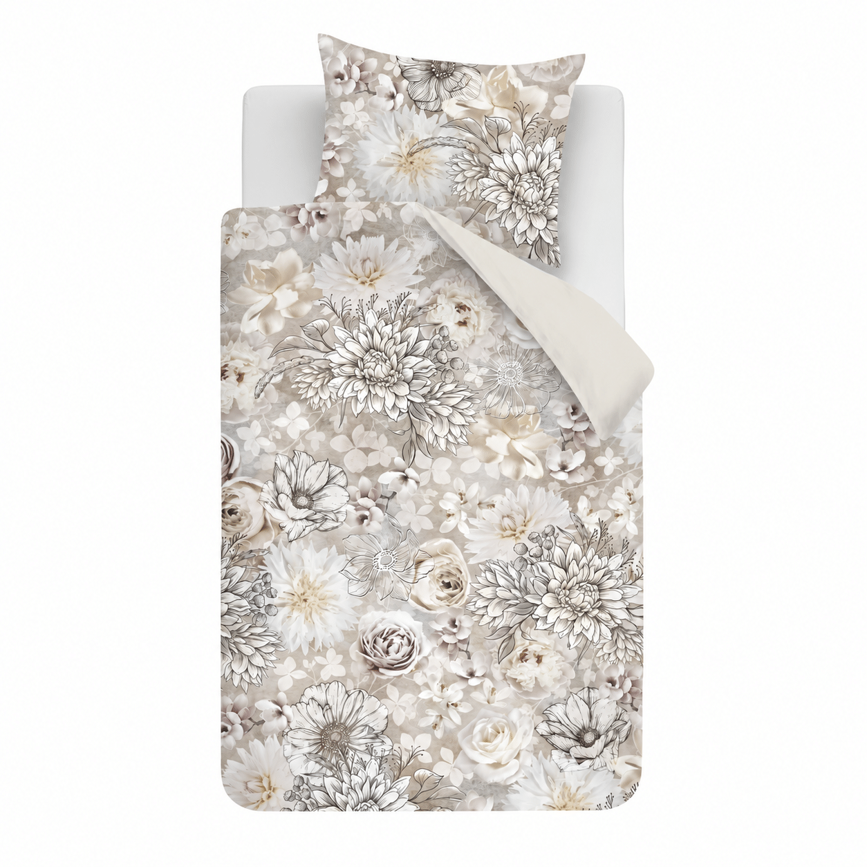 Rivièra Maison Aven Dekbedovertrek - Zand - Afbeelding 5