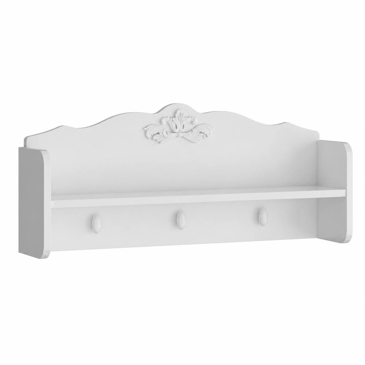 almila lora wandrek kapstok wit 92x20x39 cm