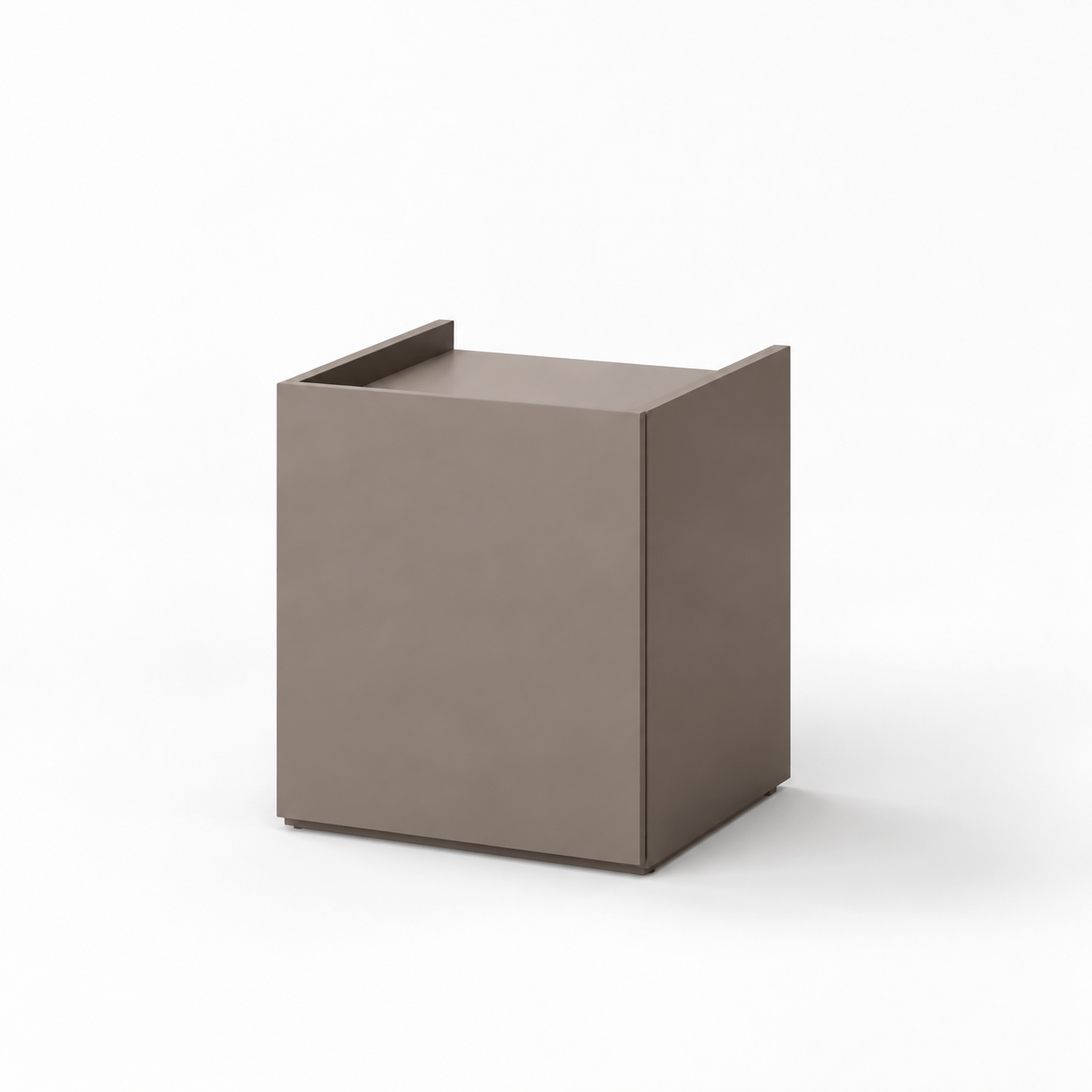 lenart sigma nachtkastje kasjmier licht eik truffel 43 cm breed