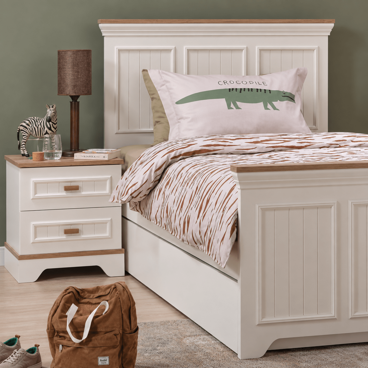 Almila Monte Complete Kinderkamer Set Crème/Eiken - Afbeelding 5