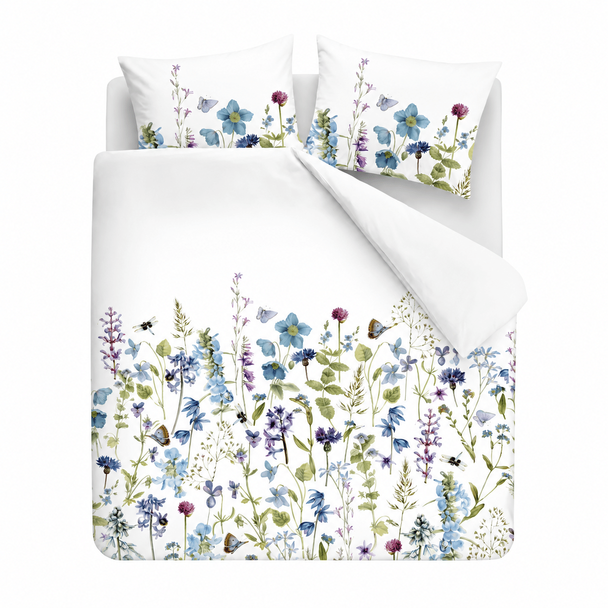 Marjolein Bastin Blue Garden Dekbedovertrek - Blauw