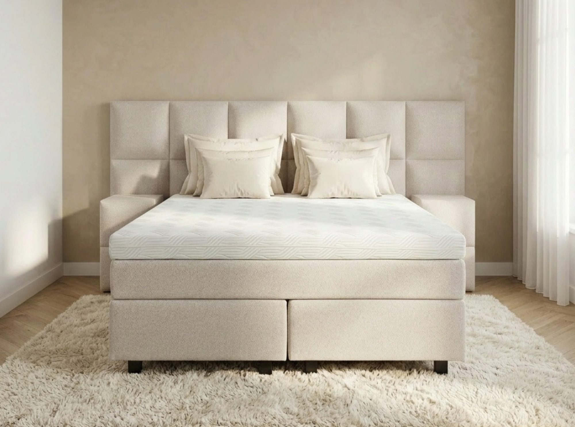 Van Schaik Hotel Bedding Boxspring Lume