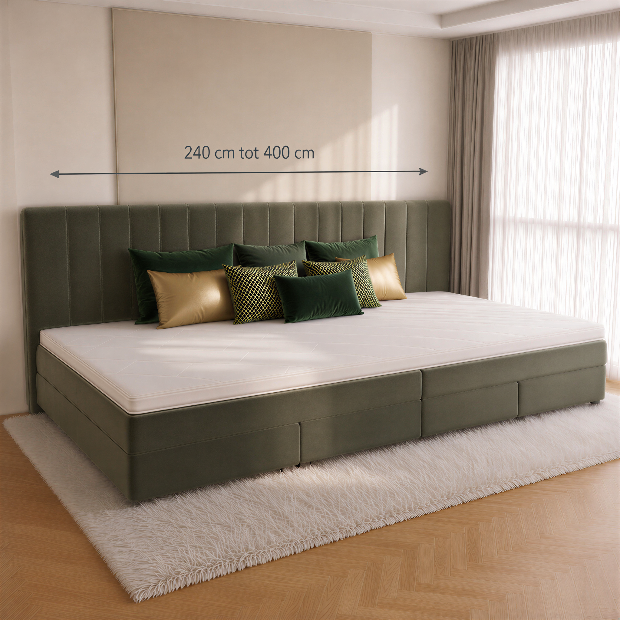 van Schaik Familie Boxspring Napoli XXXL - Afbeelding 6